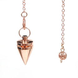 Pendule Cône Couleur Bronze