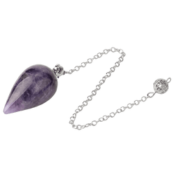 Pendule Goutte en Améthyste