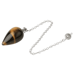 Pendule Goutte en Oeil de tigre