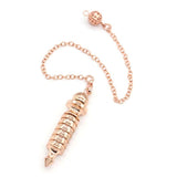pendule radiesthesie rosé