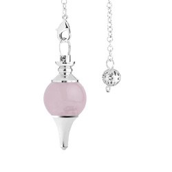 Pendule Séphoroton en Quartz Rose
